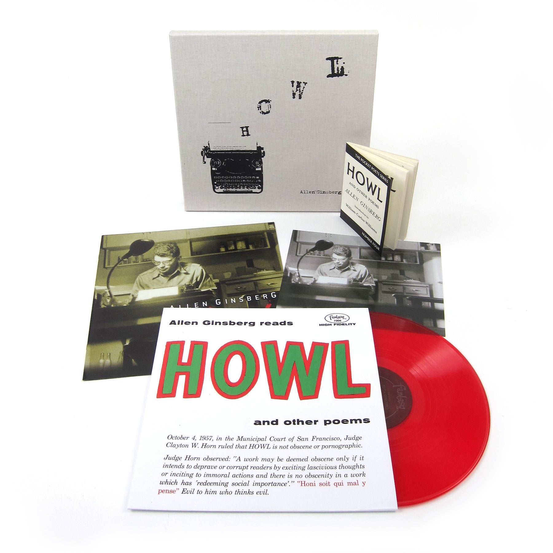 howl (180g, colored vinyl) vinyl lp boxset