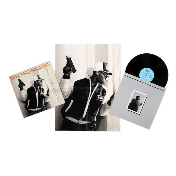 Boogie Down Productions By All Means Necessary Free Poster Vinyl Lp
