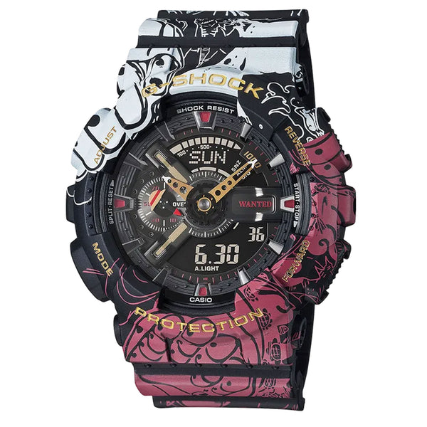 G Shock Ga110jop 1a4 One Piece Anime Watch Turntablelab Com