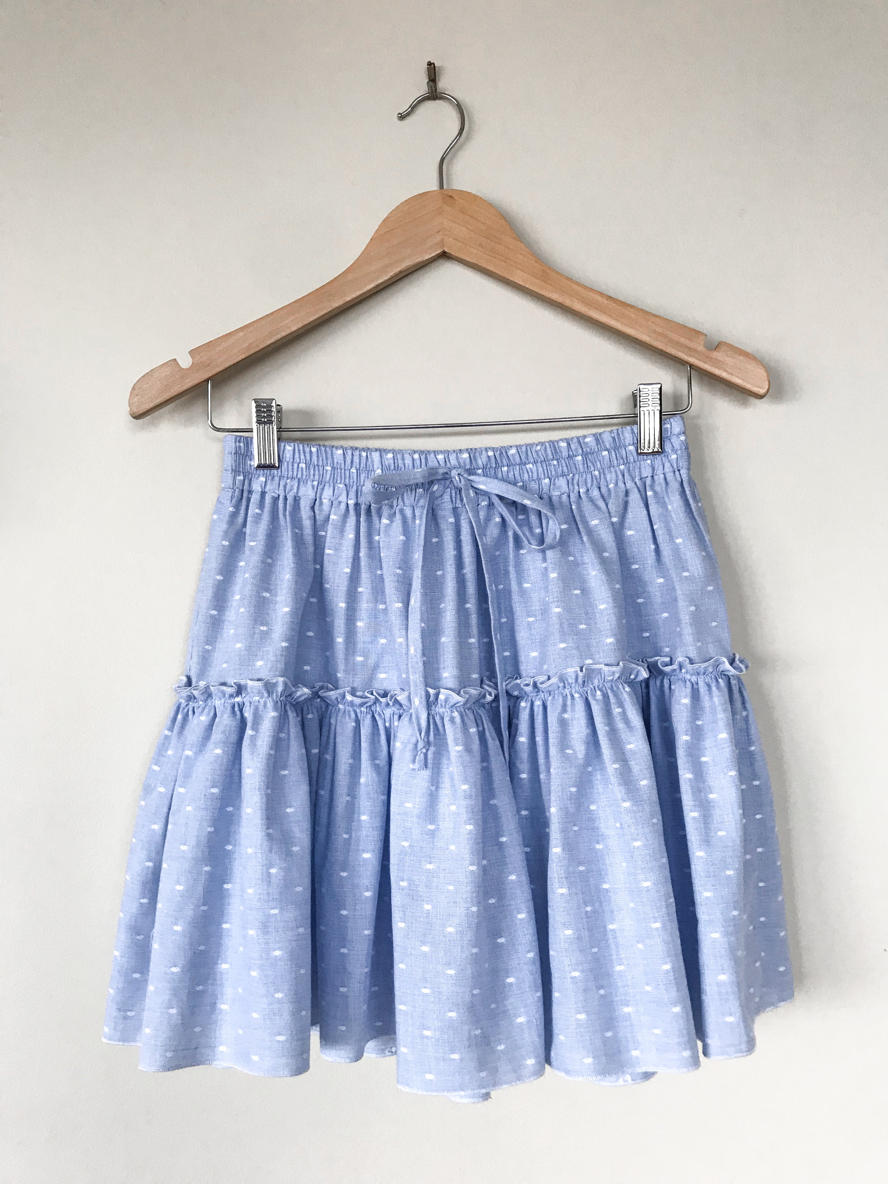 THE KAMI SKIRT DIY SEWING PATTERN TUTORIAL THE HEMMING