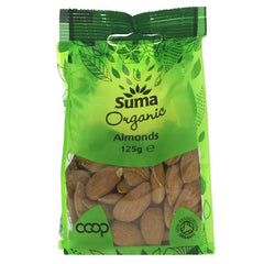 Organic almonds from MyBookbasket