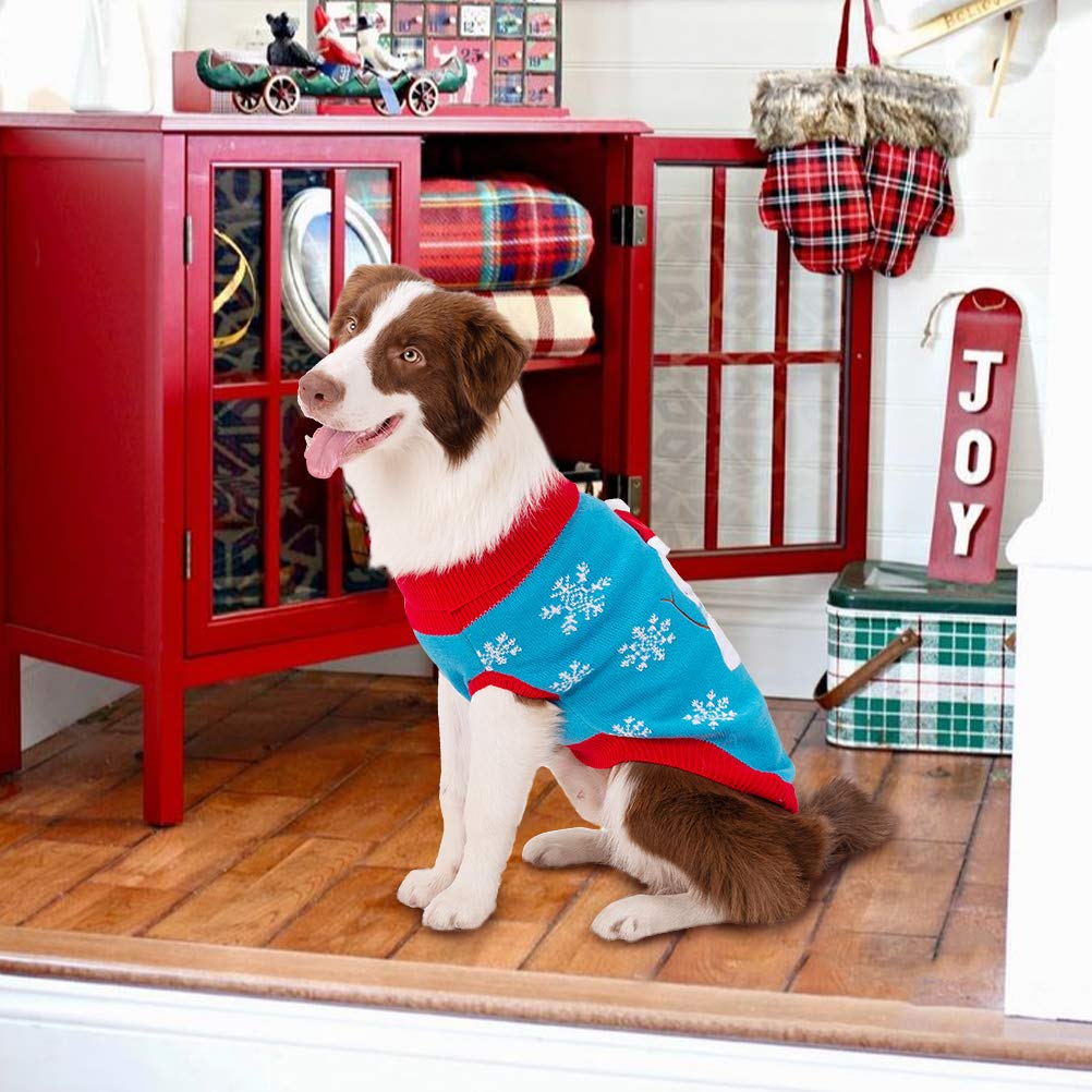 large dog holiday sweaters