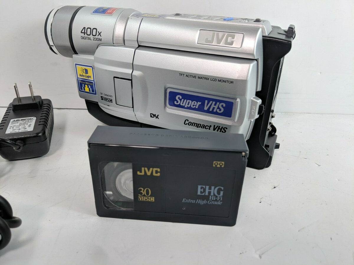 TC30EHGBH3 3 Pack JVC 30-Minute VHS-C Camcorder Tapes