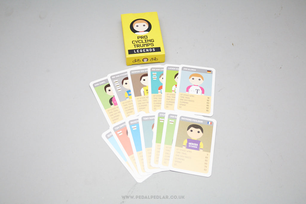 Pro Cycling Top Trumps - Legends Edition at Pedal Pedlar