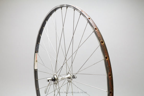 vintage bike wheel
