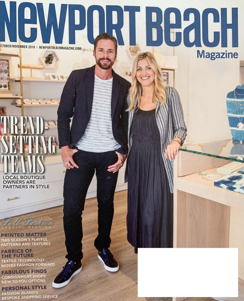 Newport Beach magazine cover shot