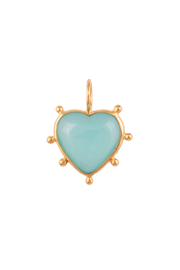 Atelier 18 Aqua Heart Necklace