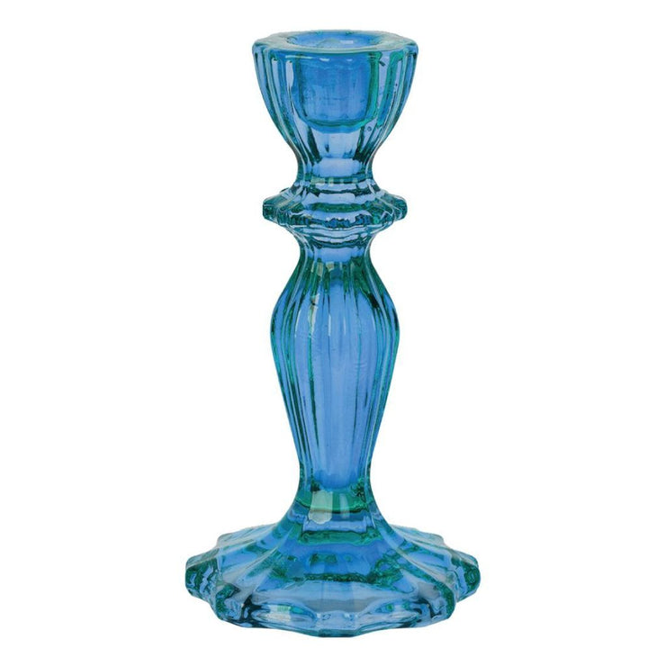 Glass Candle Holder in Four Colours