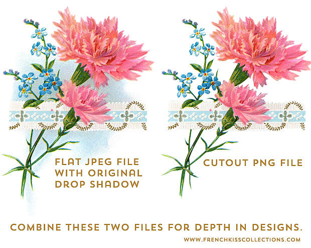 Combining cutout file with flat file for greater depth.