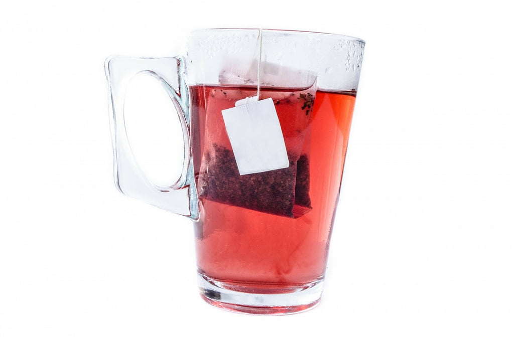 image of a tea bag in a tea cup