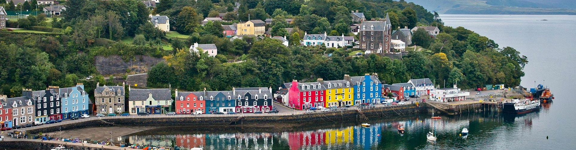 Tobermory on the Isle of Mull Island Malt Whisky