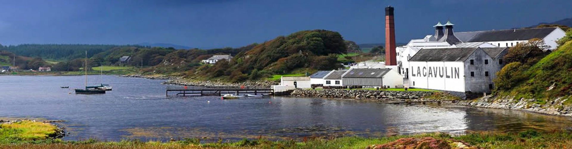 Lagavulin Distillery on Islay