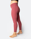 ** CLEARANCE ** Power FIT - High Waisted Tights 7/8 Rouge