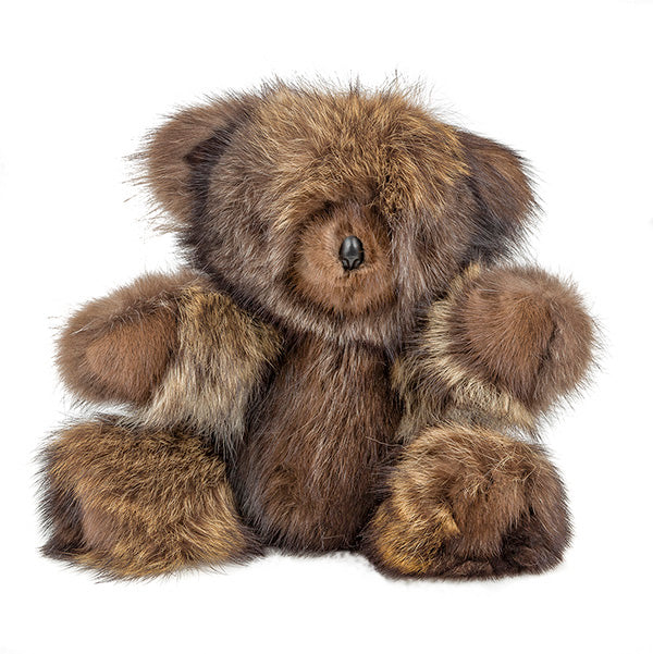 teddy bears made with real fur
