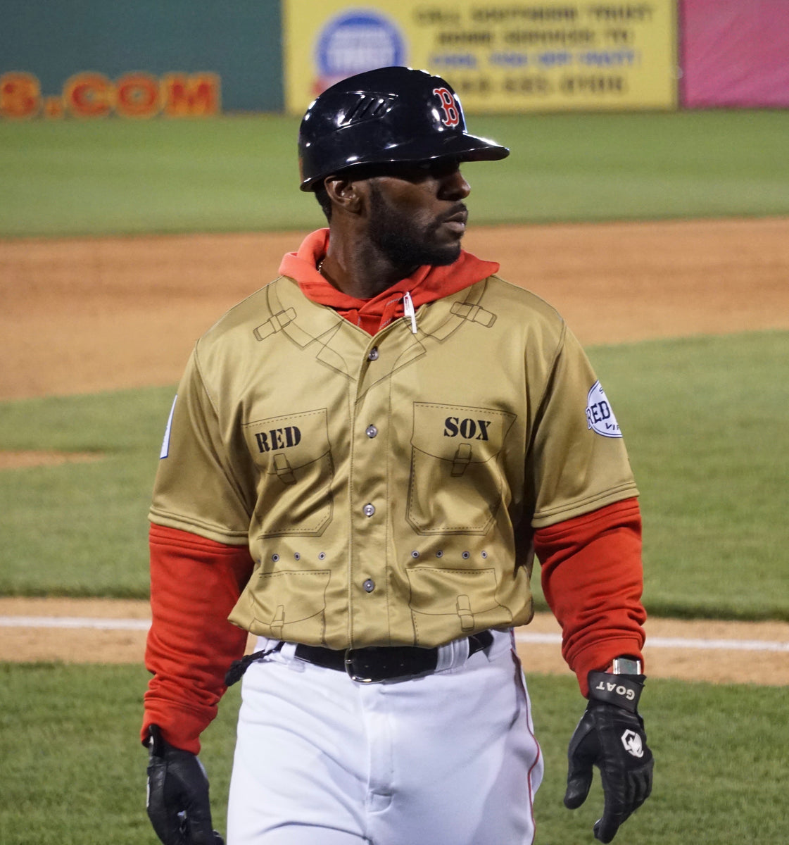 red sox military jersey