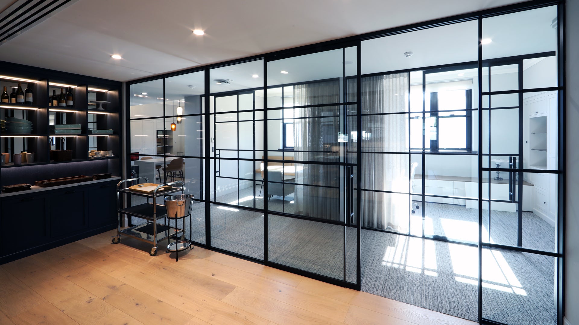 The Landsmith Collection Svelte Partition and Doors