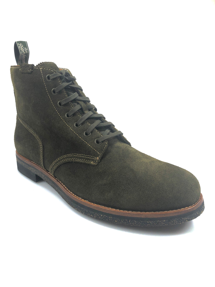 ralph lauren suede army boot