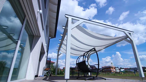 Terrassenüberdachung Pergola Zimmerei Kindl Ladendorf