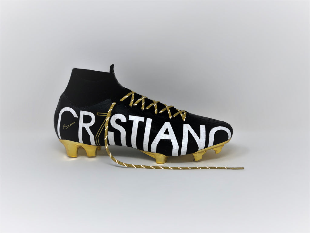 gold nike football boots