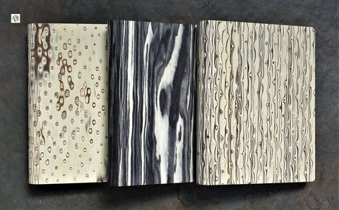 Bark & Rock recycled natural wood notebooks