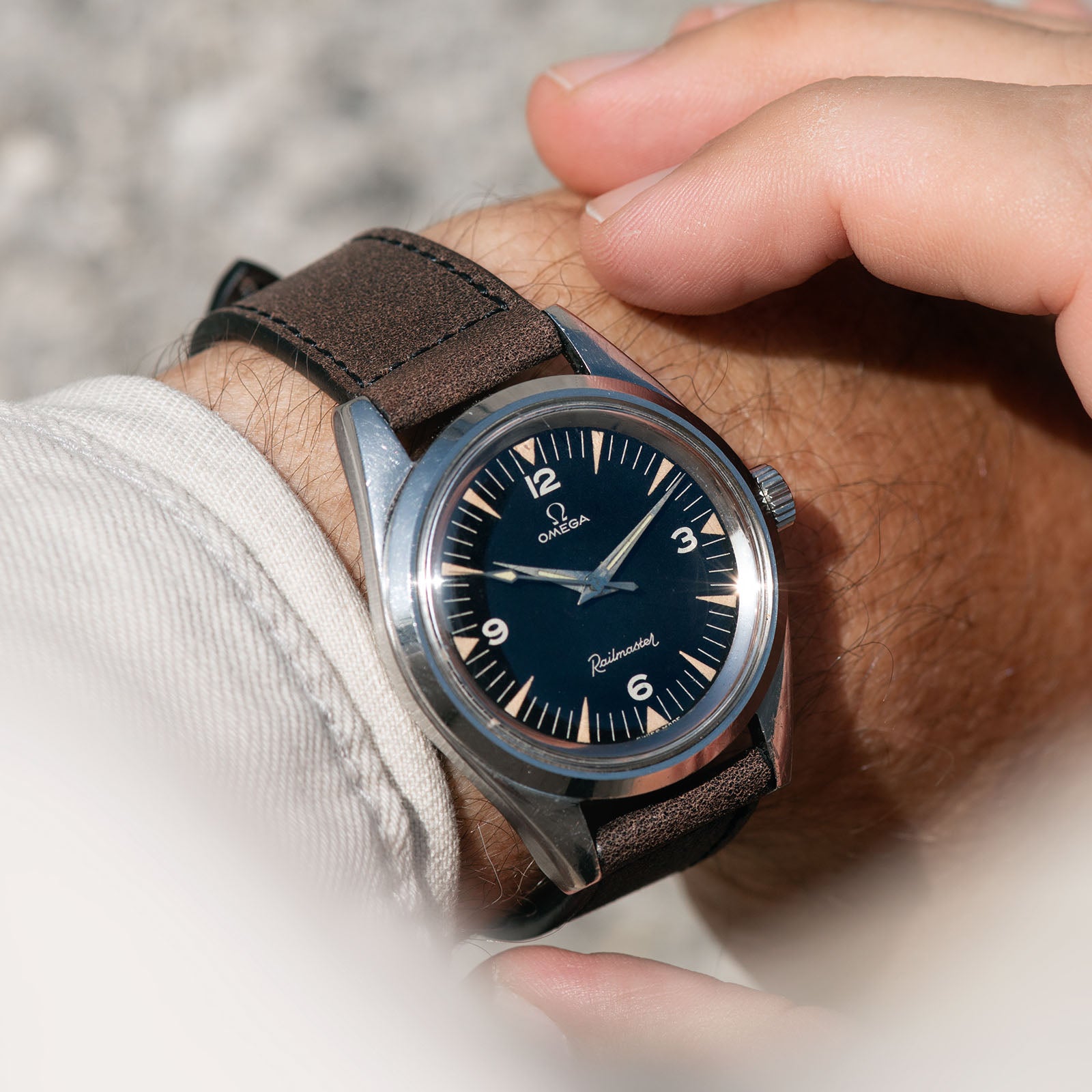 Fortryd knus schweizisk Strap Guide – The Omega Railmaster – Bulang and Sons