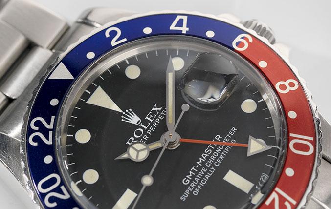 rolex 16750 matte dial gmt master pepsi