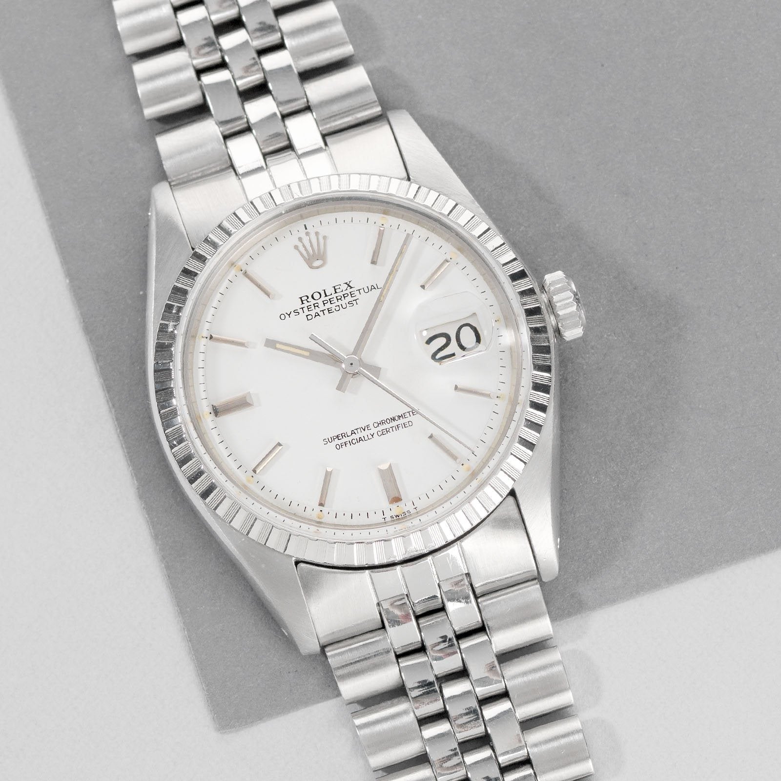 datejust white face