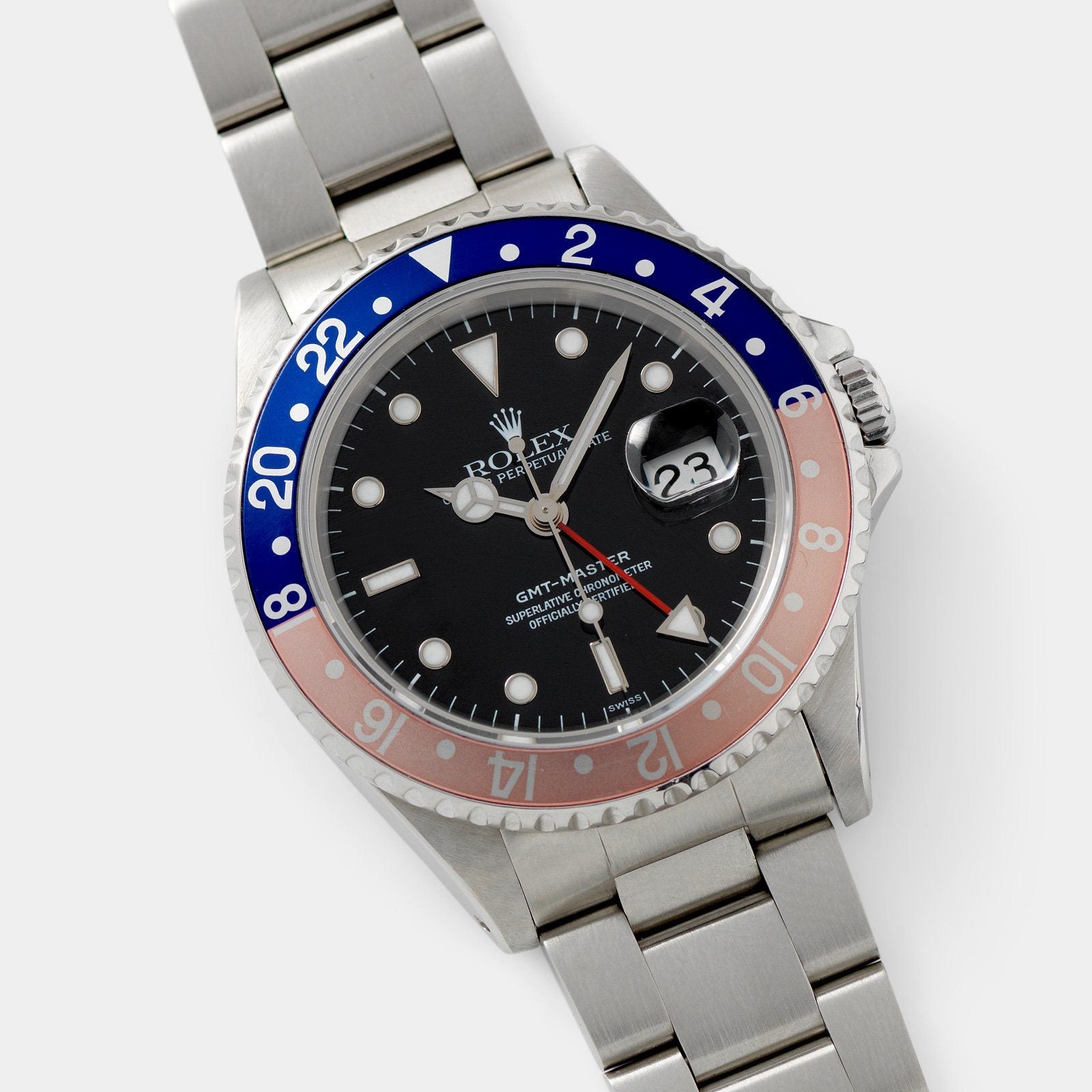 gmt master swiss only