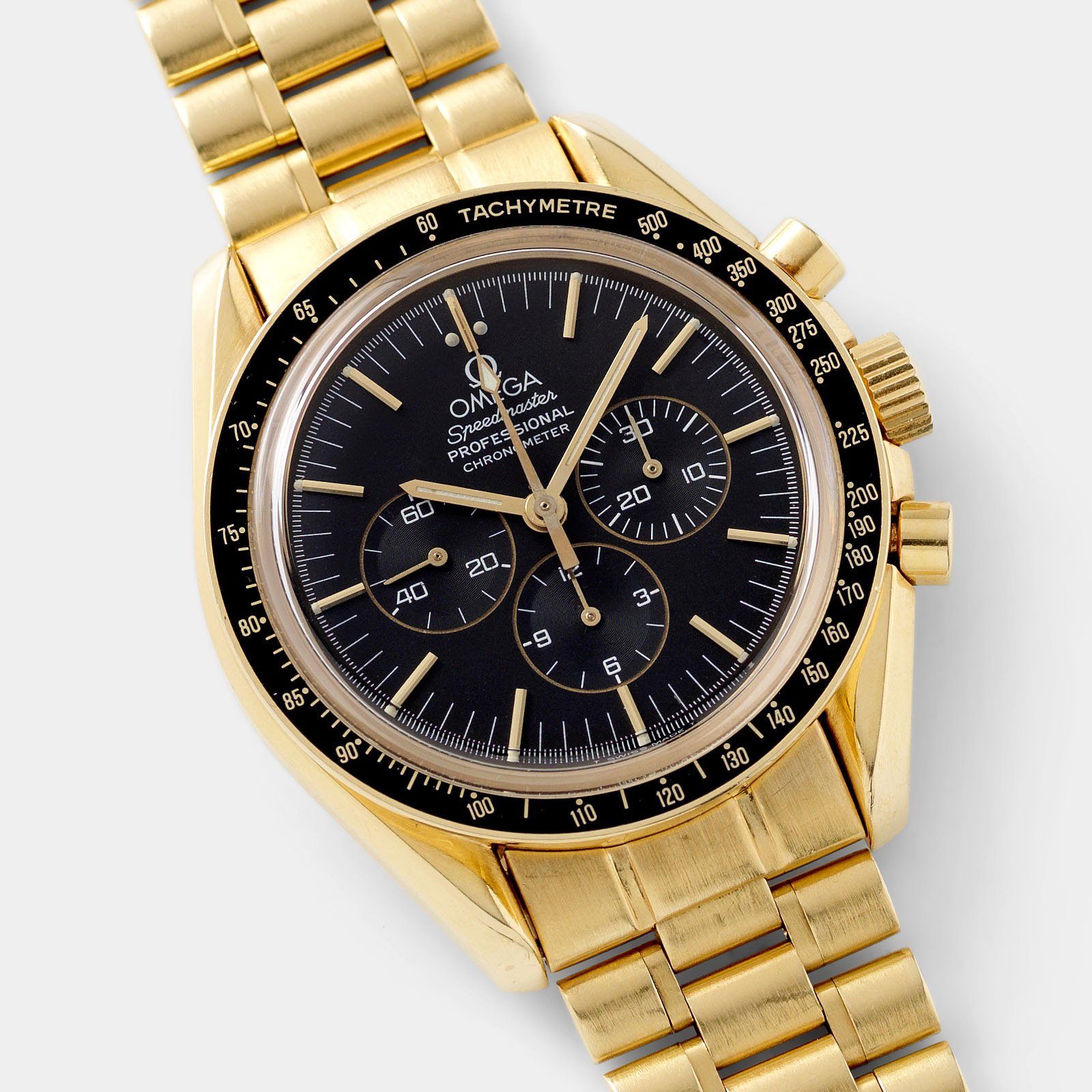 golden omega watch