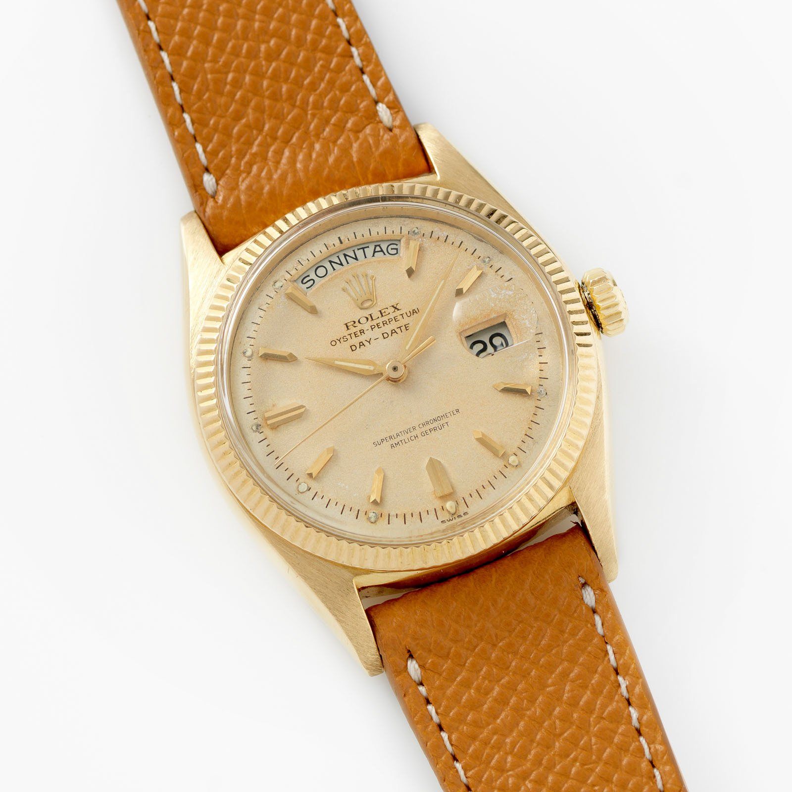 Rolex Day Date Yellow Gold German Dial 