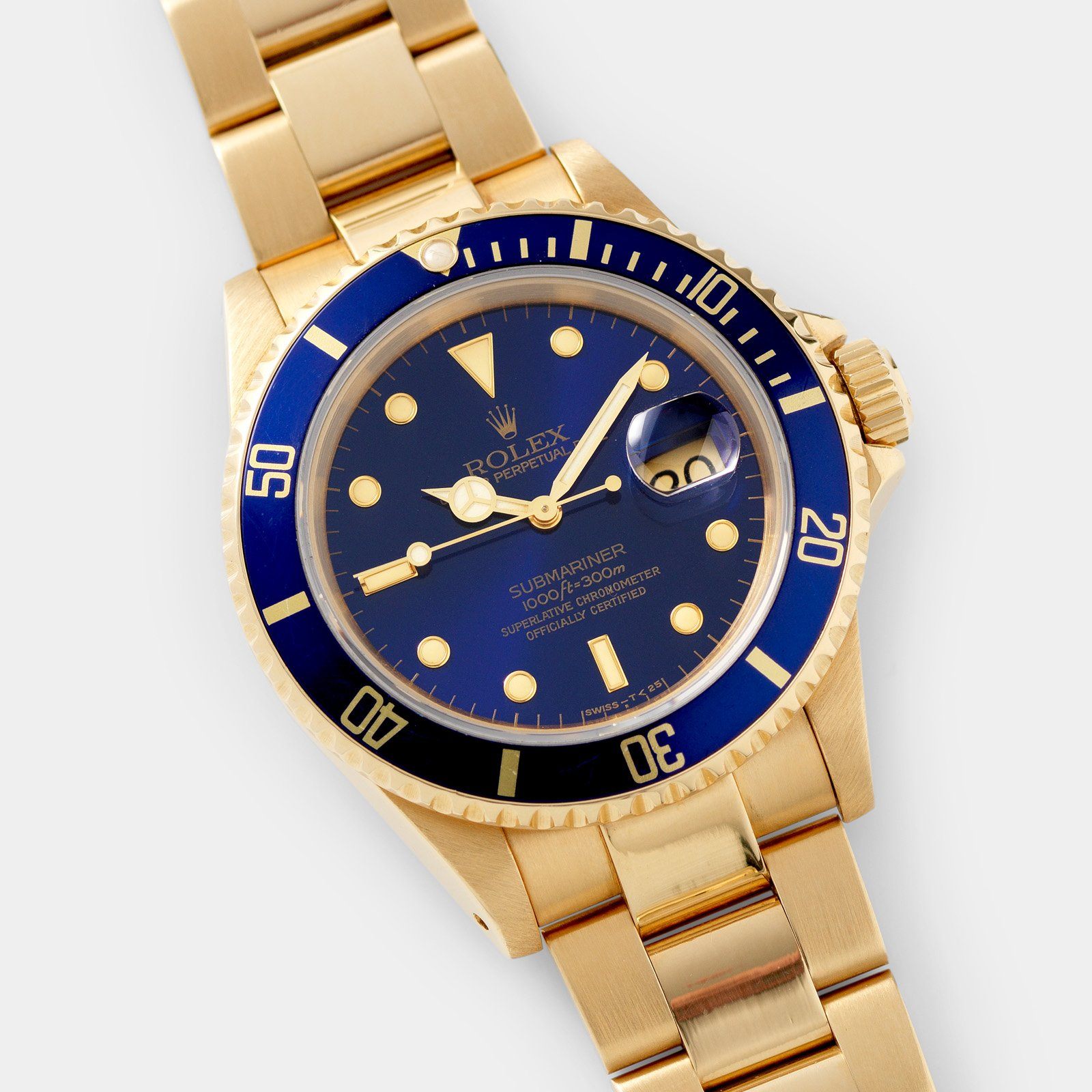 submariner date gold