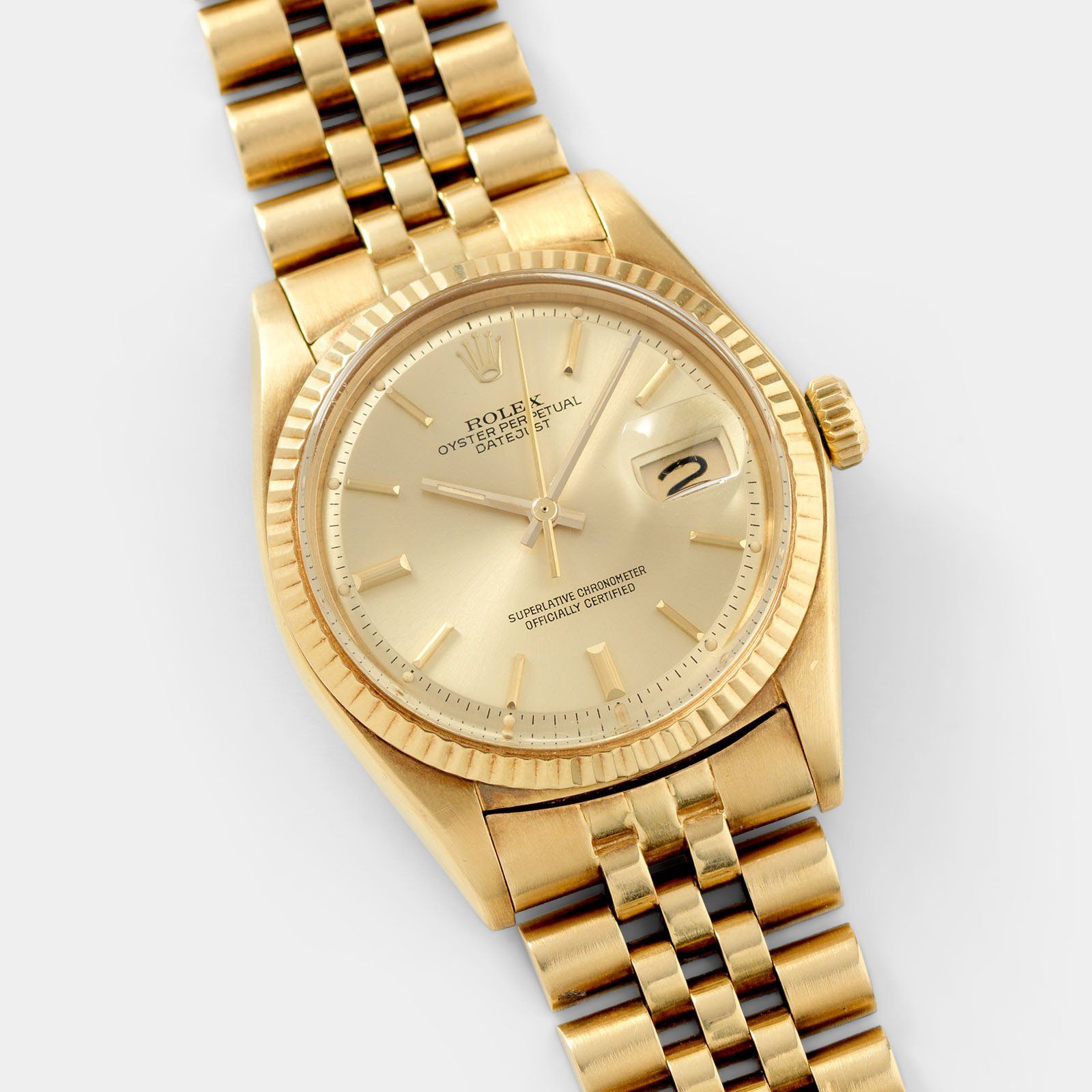 datejust yellow gold