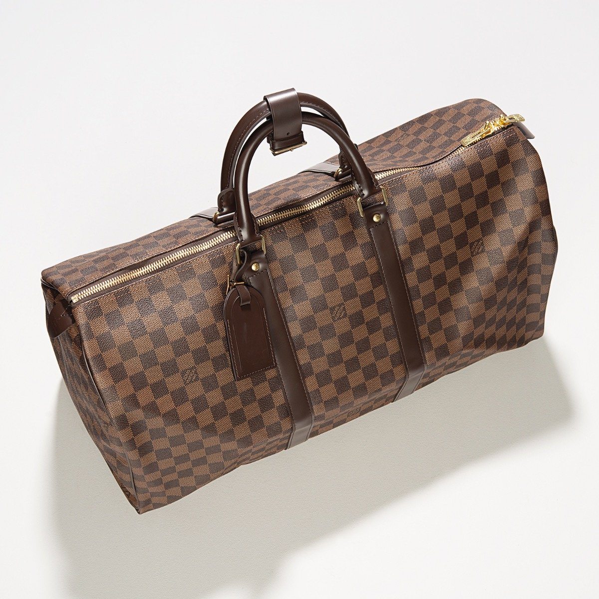 bolsa louis vuitton keepall damier ebene