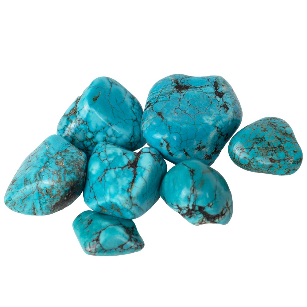 tumbled turquoise stones