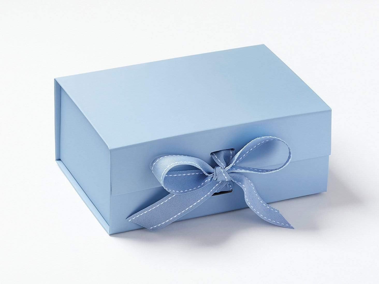 light blue gift ribbon