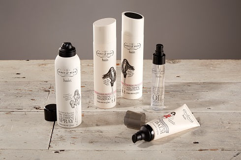 Volumising hair care range by Percy and Reed