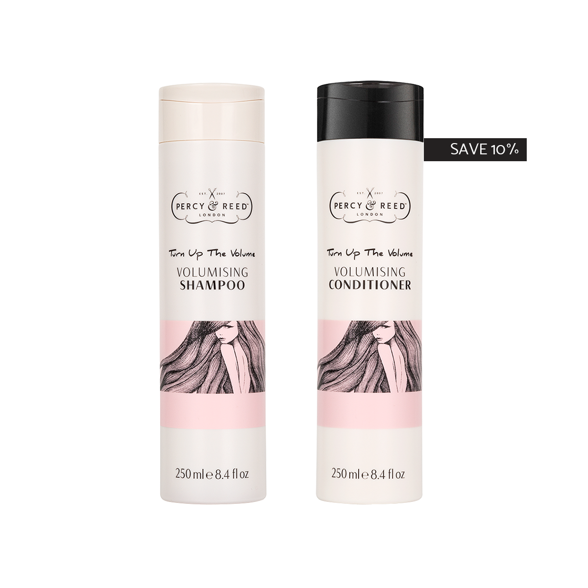Percy & Reed Turn Up The Volume Volumising Shampoo and Conditioner