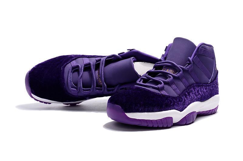 all purple jordan 11