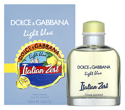 jeugd laser knijpen Dolce & Gabbana light blue Italian Zest poru homme 4.2oz 125ml, for me –  always special perfumes & gifts