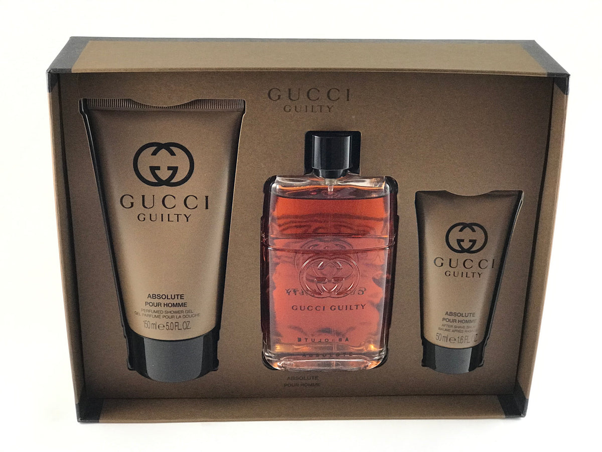 gucci guilty absolute pour homme gift set