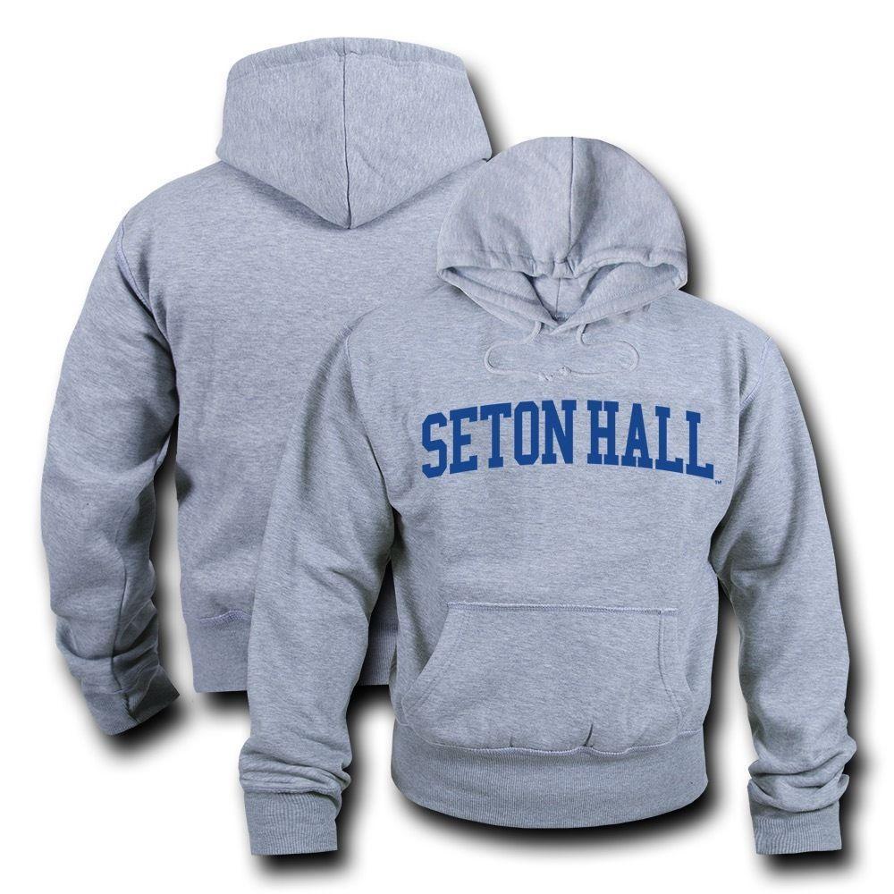comfort hoodie NCAA Basketball team hoodie sweater with Seton Hall logo 