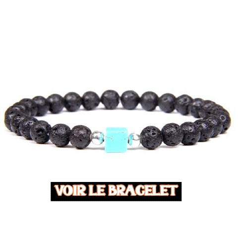 Bracelet Homme Perles Tendance