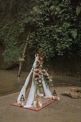 Elizabeth Grace Couture wild lovers wedding photoshoot in Bali