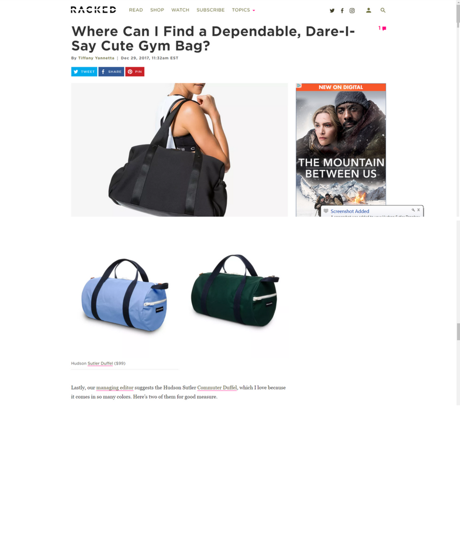 Gym Bag Store Near Me