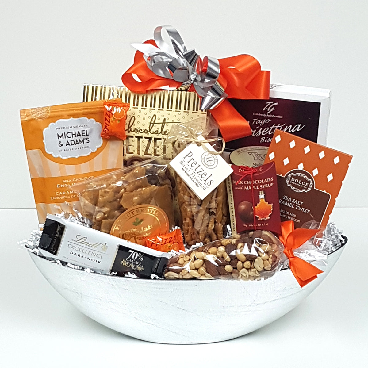 Heavenly Treats - Sweet & Salty Gift Basket – Kit & Kaboodles Gift Baskets