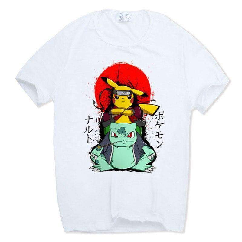 ポケットモンスターナルトアニメコラボtシャツミステリーアニメ限定