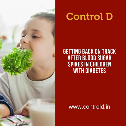 Getting Back on Track after Blood Sugar Spikes in Children with Diabetes
