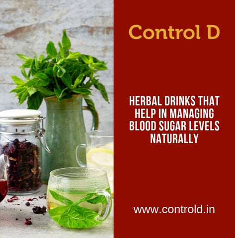 Herbal Drinks that help in managing Blood Sugar Levels Naturally