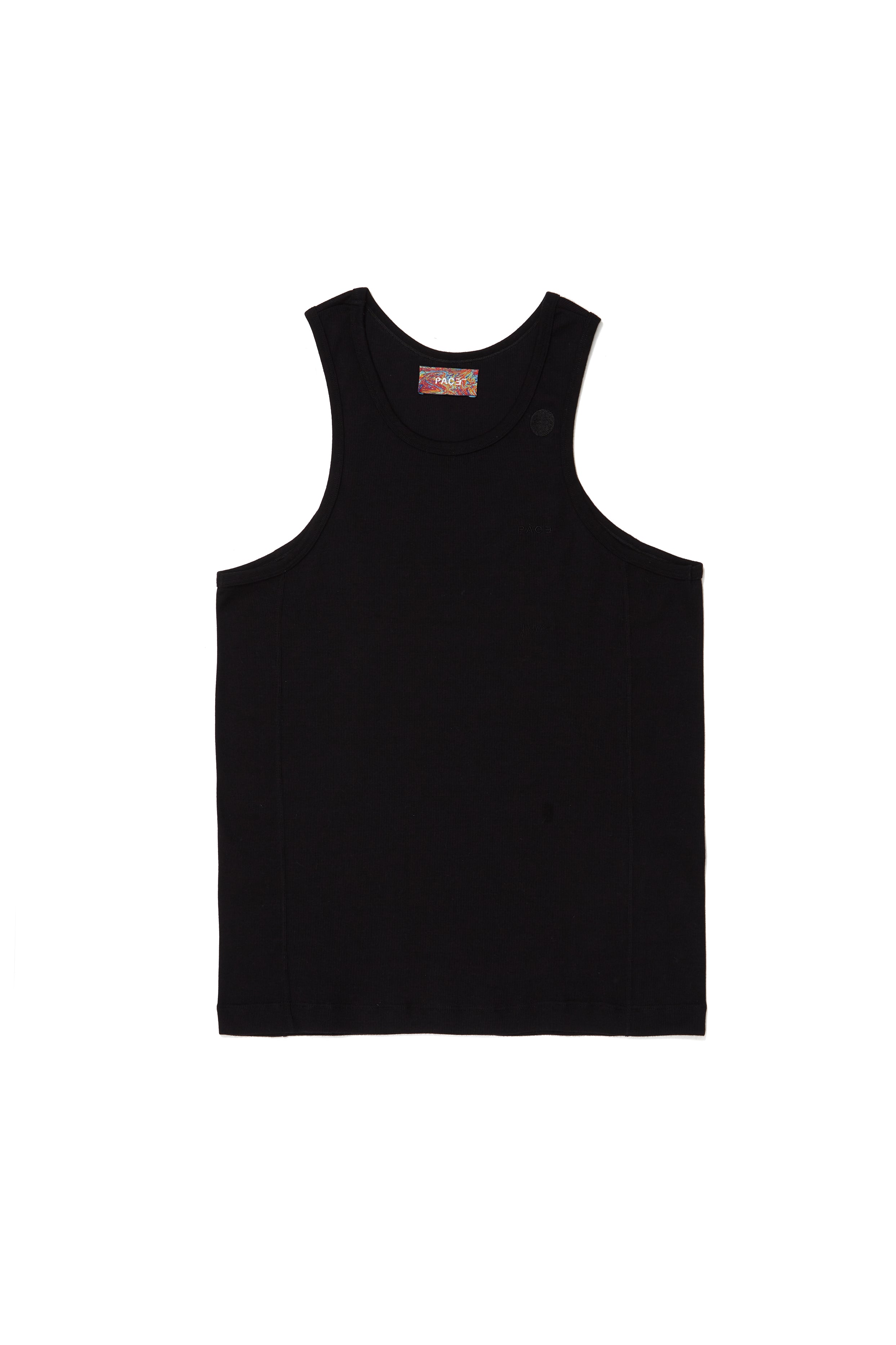 PACK 2 TANK TOP RIB BASIC BLACK
