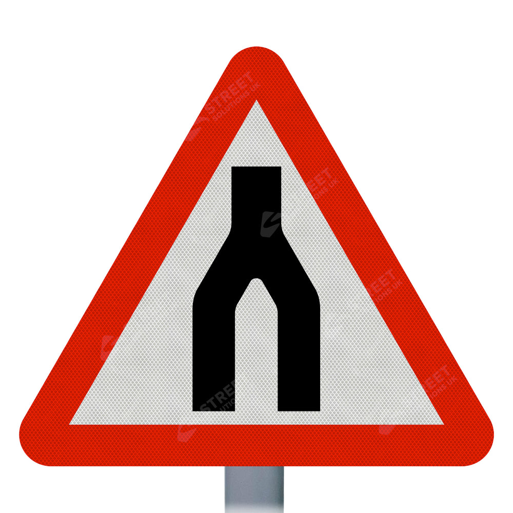 520 Dual Carriageway Ends Sign Face Only wall and post mounted highway signage